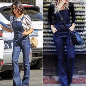 Madewell flea market flare overall as small